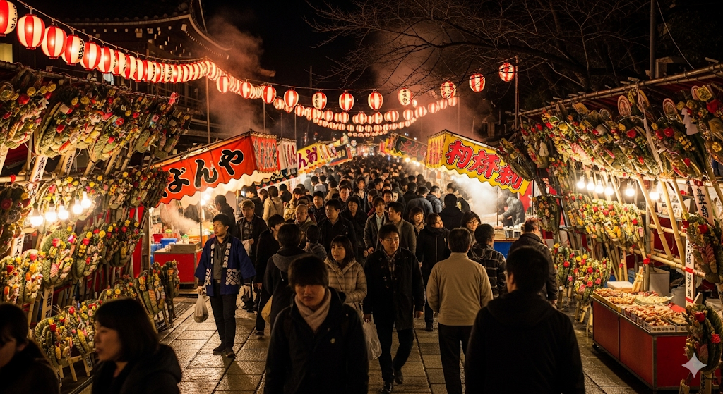 酉の市ってどんなお祭り？一の酉と二の酉の違いや基本をチェック！